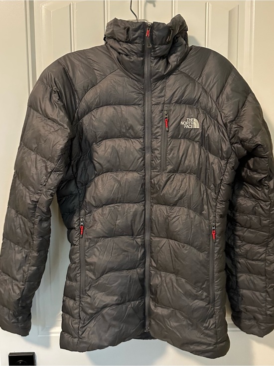 The North Face Jackets & Blazers - The North Face Summit Series Gray Packable Hooded Down Jacket 700 Fill